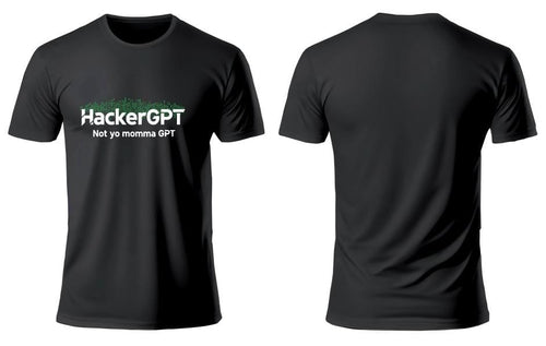 HackerGPT: Not yo momma GPT t-shirt